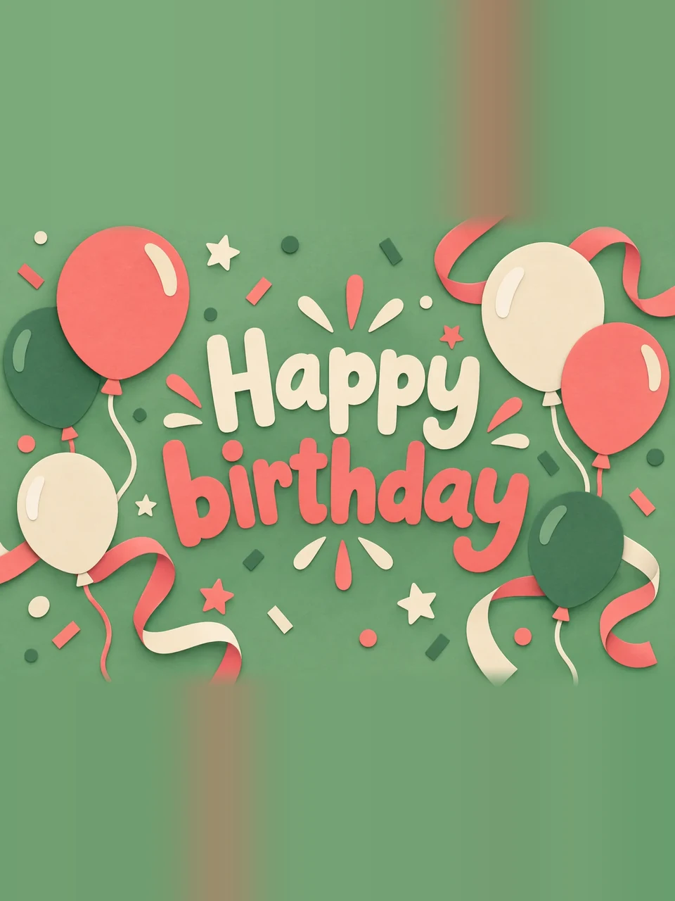 Happy birthday, Design 2