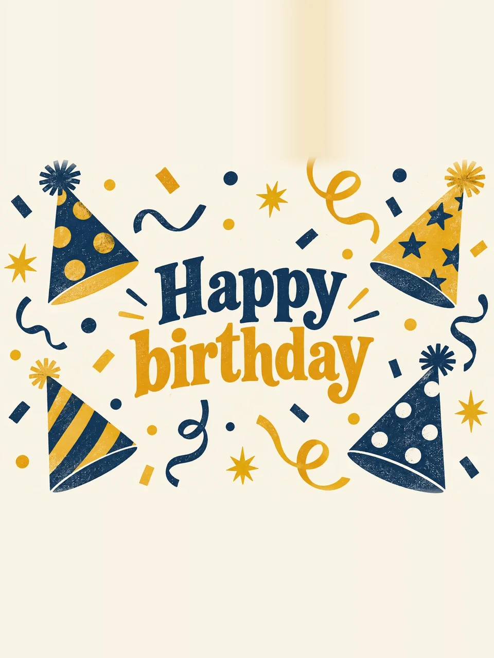 Happy birthday, Design 4