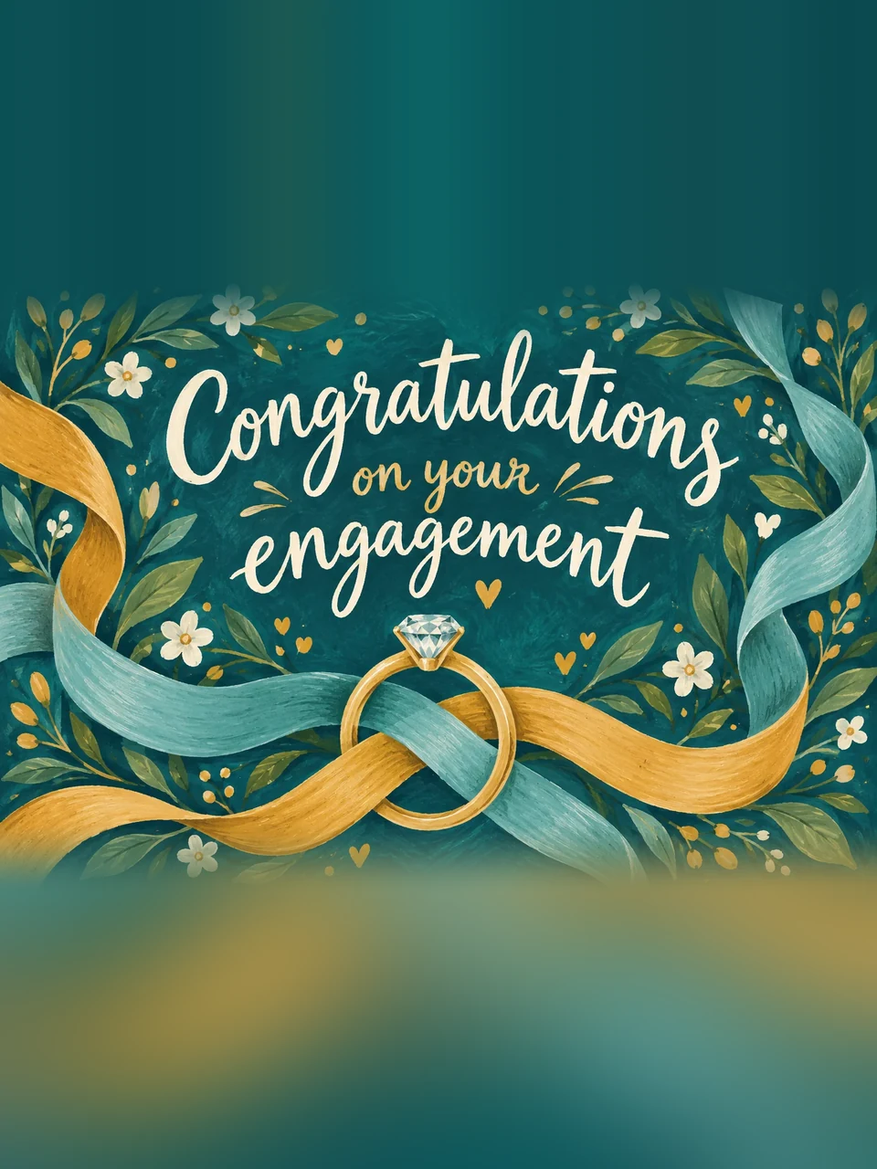 Congratulations on your engagement, Design 3