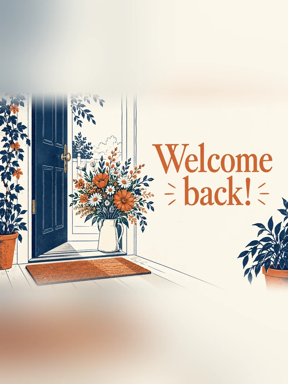 Welcome back!, Design 1