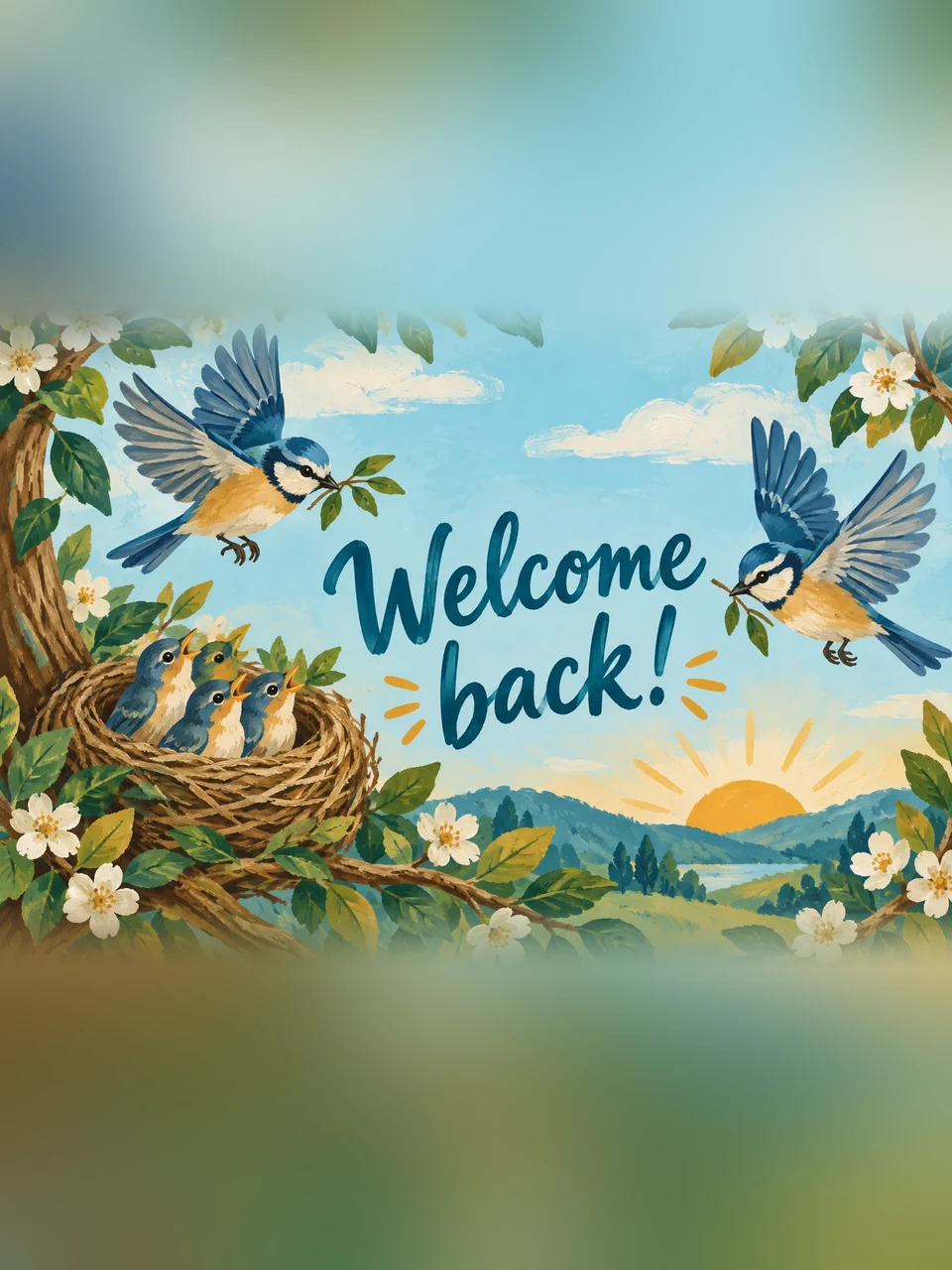 Welcome back!, Design 3