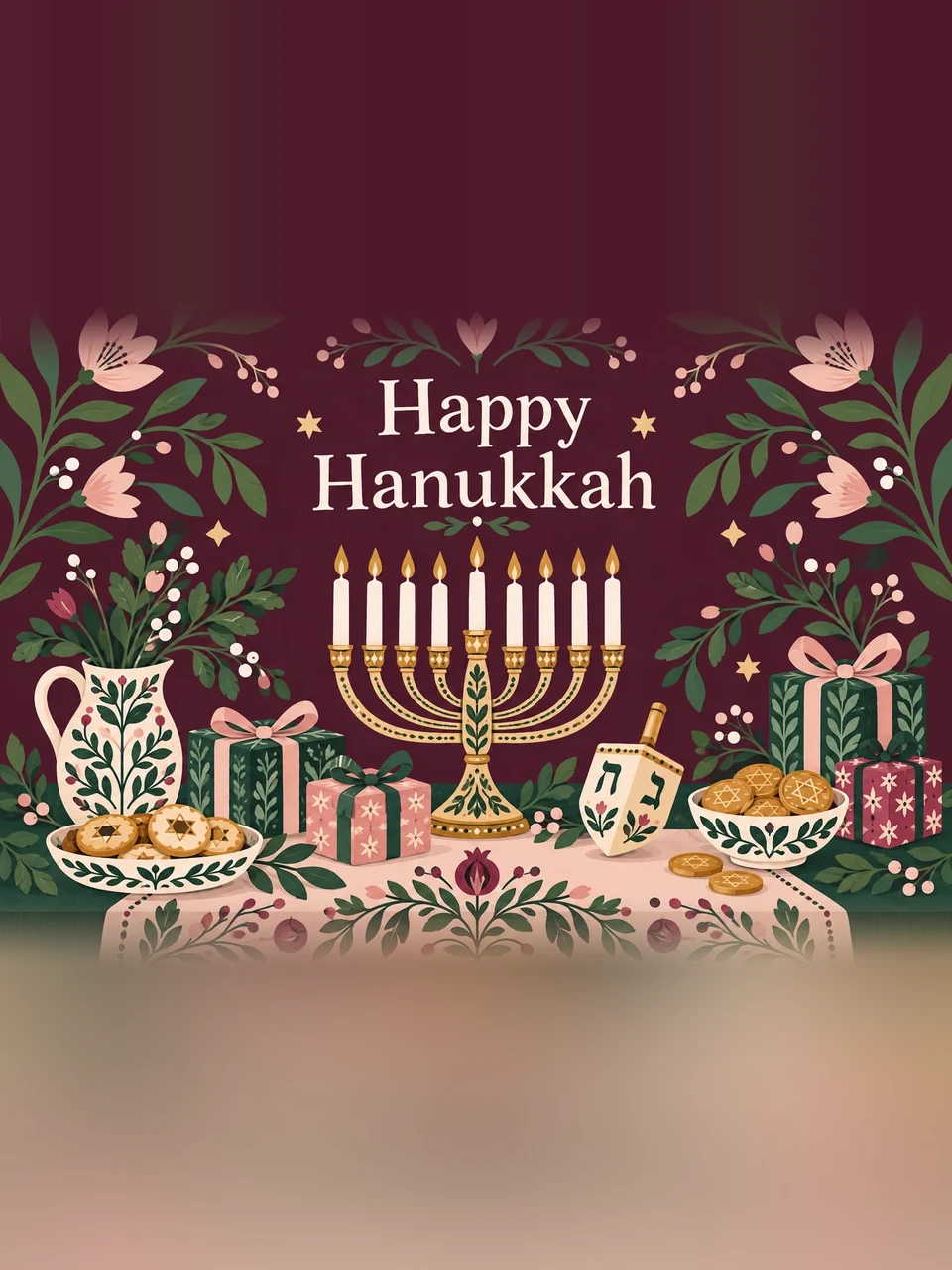 Happy Hanukkah, Design 5