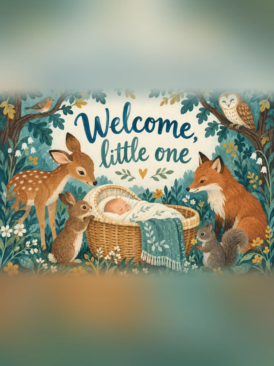 Welcome, little one, Design 3