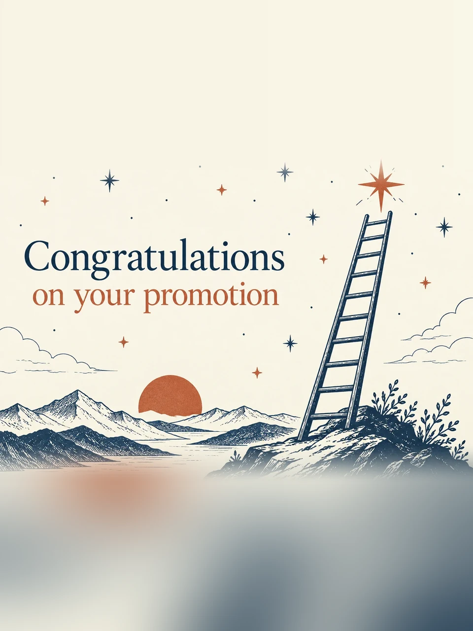 Congratulations on your promotion, Design 1