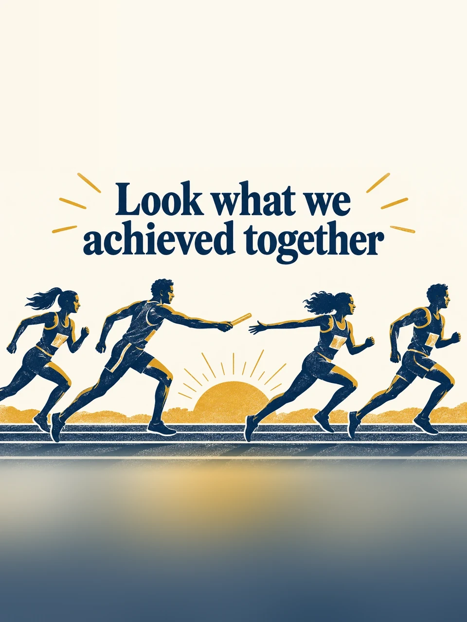 Look what we achieved together, Design 4