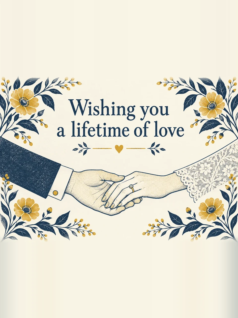 Wishing you a lifetime of love, Design 4