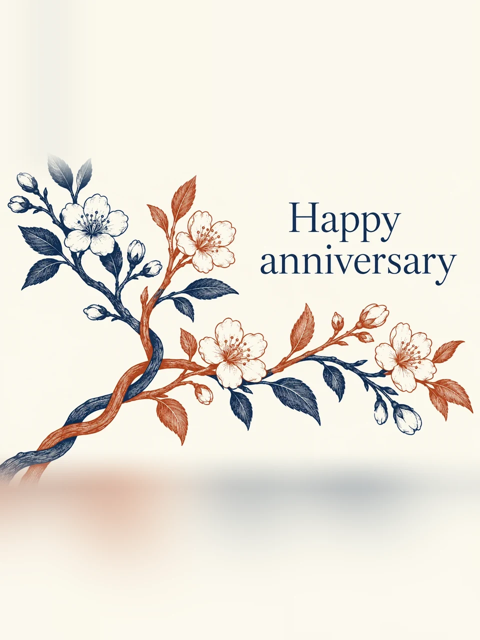 Happy anniversary, Design 1